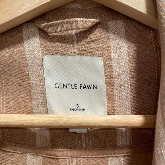 Gentle Fawn Pink Striped Blazer - Picture 2 of 2